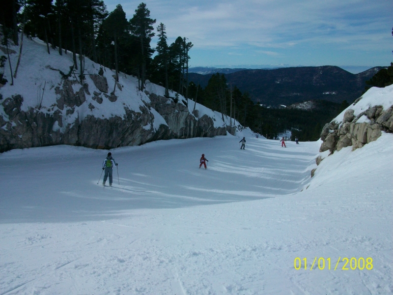 Piste de ski alpin à Villard de Lans